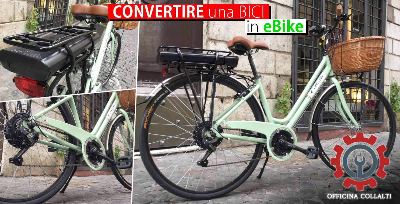 convertire una bici in ebike