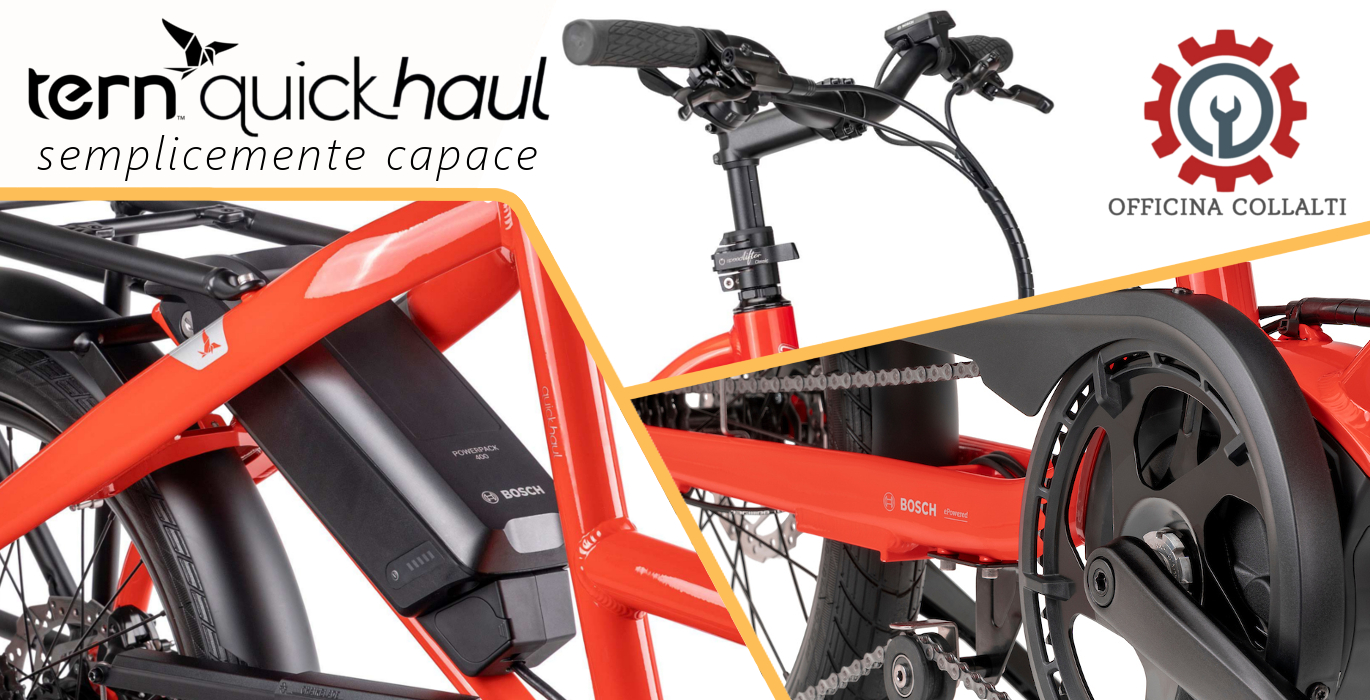 Tern Quick Haul: la cargo e-bike semplicemente capace