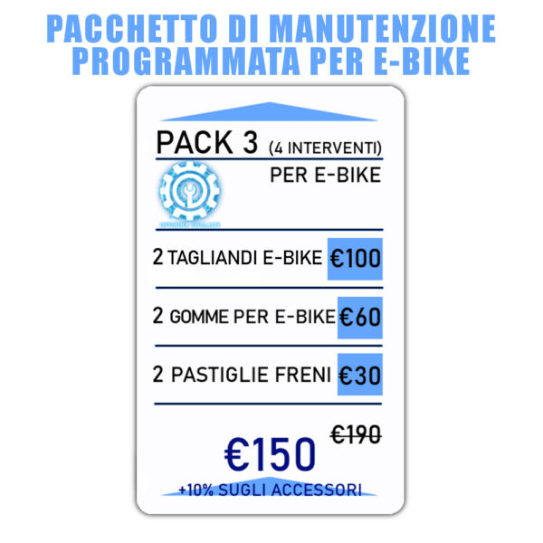 Pack 3 service e-bike