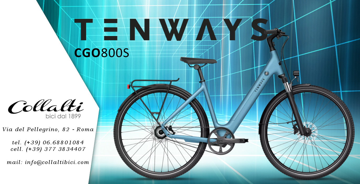 TENWAYS e-bike a Roma